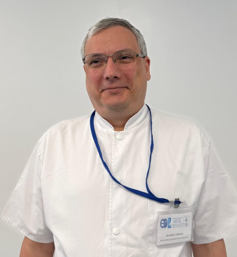 Dr. Cristian Bercu - medic laborator
